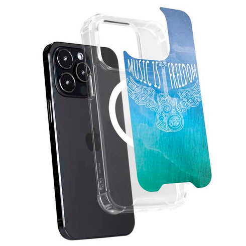 Music Is Freedom iPhone 15 Pro MagSafe Case